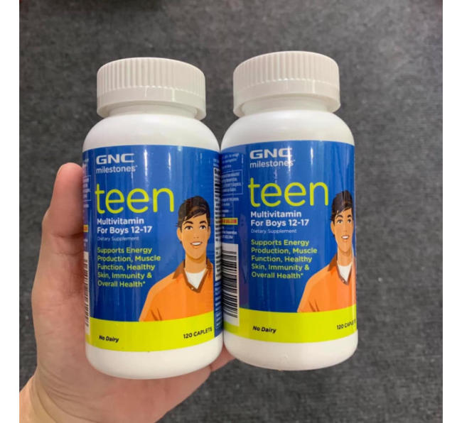 Thuốc tăng chiều cao Teen Multivitamin For Boy 12 - 17