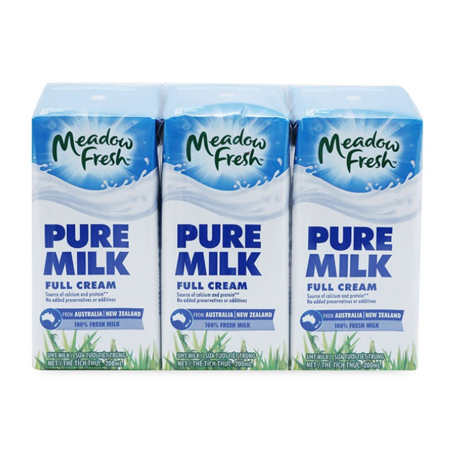 Dòng sữa tươi Meadow Fresh cũng rất đáng để lựa chọn